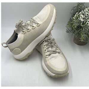 Allbirds Trail Runners SWT Cream Hiking Running Walking Shoe Sneaker Sz 9.5/W 11